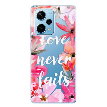 Odolné silikonové pouzdro iSaprio - Love Never Fails - Xiaomi Redmi Note 12 Pro+ 5G