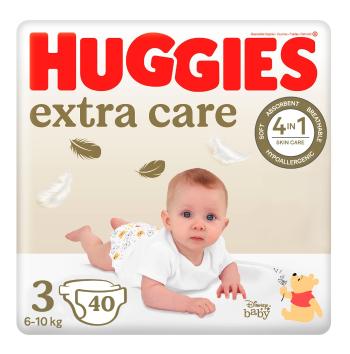 Huggies Extra Care 3 6-10 kg dětské pleny 40 ks