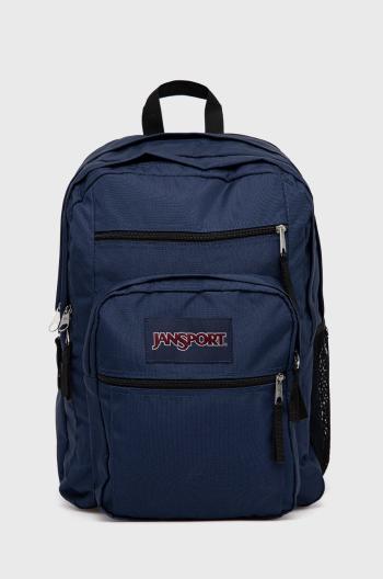 Batoh Jansport tmavomodrá barva, velký, s aplikací