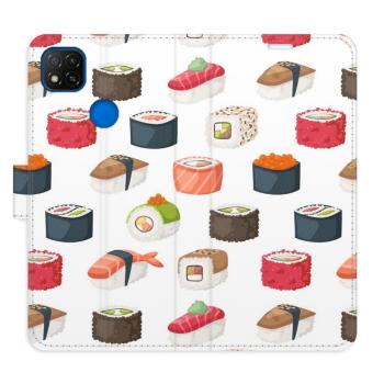 Flipové pouzdro iSaprio - Sushi Pattern 02 - Xiaomi Redmi 9C