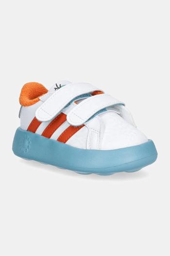 Dětské sneakers boty adidas GRAND COURT Olaf CF x Disney bílá barva, IF4058