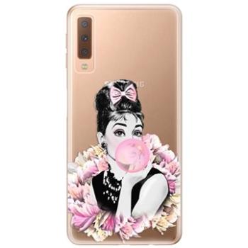 iSaprio Pink Bubble pro Samsung Galaxy A7 (2018) (pinbu-TPU2_A7-2018)