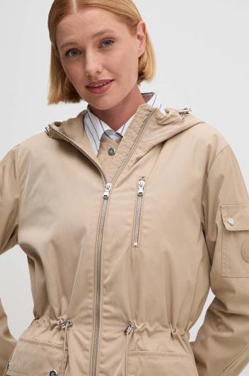 Parka Lauren Ralph Lauren dámská, béžová barva, přechodná, 297951274