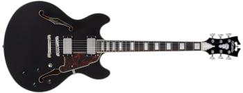 D'Angelico Premier DC Double Cutaway Stop-Bar Tailpie CE Black Flake