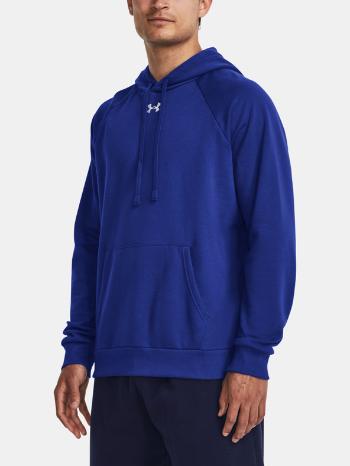 Under Armour UA Rival Fleece Hoodie Mikina Modrá