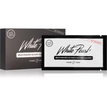 White Pearl Charcoal bělicí zubní pásky 28 ks