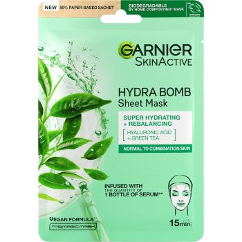 Garnier Superhydratační čisticí pleťová maska se zeleným čajem Moisture + Freshness (Tissue Super Hydrating & Purifying mask) 28 g