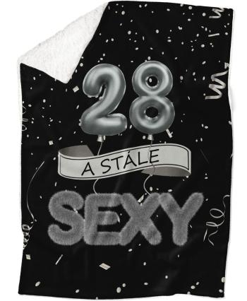 Deka Stále sexy – Černá (věk: 28, Podšití beránkem: ANO)