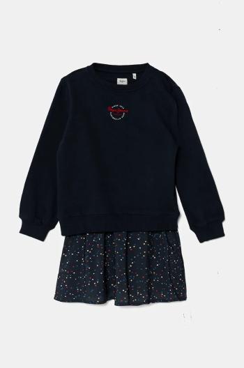 Dívčí šaty Pepe Jeans TILDA tmavomodrá barva, mini, PG951678