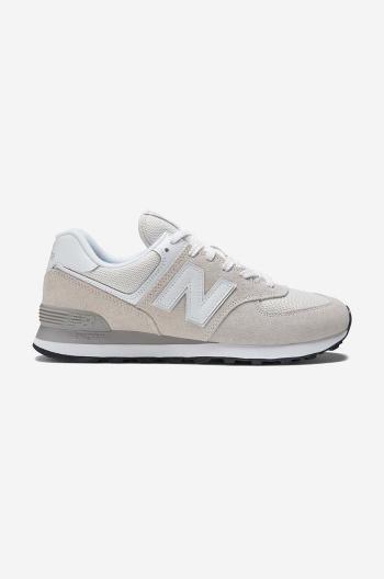 Sneakers boty New Balance ML574EVW béžová barva