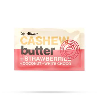 GymBeam Sample Cashew butter with coconut, white choco and strawberry