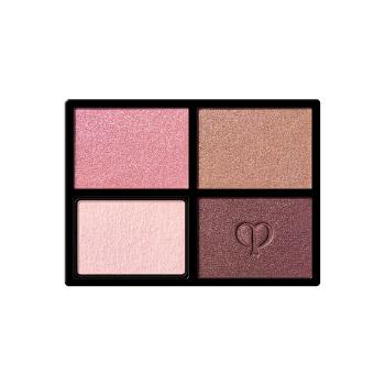 Clé de Peau Beauté Paletka očních stínů (Eye Color Quad) 5,5 g - náplň 9 Pink Coral Shells