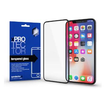 Xiaomi Redmi Note 10/Redmi Note 10s Xprotector Tempered Glass Full Size 3D kijelzővédő üvegfólia, fekete