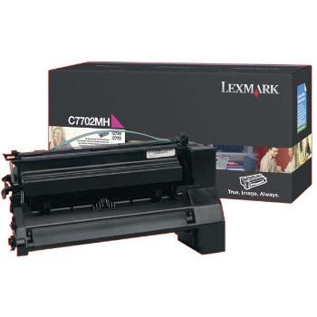 LEXMARK C7702MH - originální toner, purpurový, 10000 stran