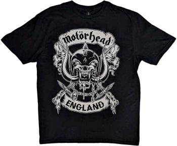 Motörhead Tričko Crossed Swords England Crest Unisex Black S