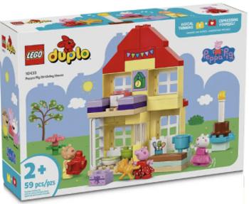 Prasátko Peppa a narozeninový dům - Lego Duplo