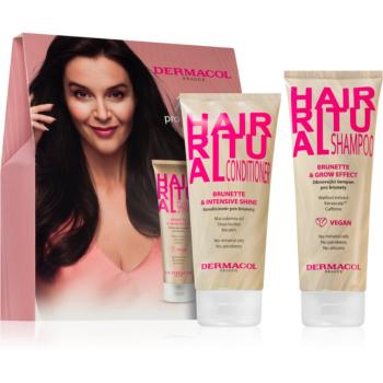 Dermacol Hair Ritual dárková sada pro hnědé odstíny vlasů