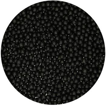 Cakesupplies Cukrové kuličky Shiny Black - Černá 80 g