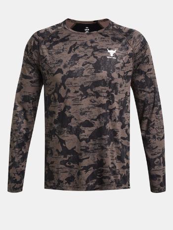 Under Armour Pjt Rck IsoChill LS Triko Hnědá