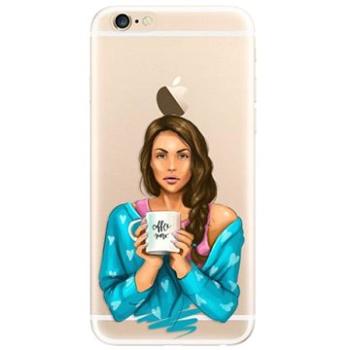 iSaprio Coffe Now - Brunette pro iPhone 6/ 6S (cofnobru-TPU2_i6)