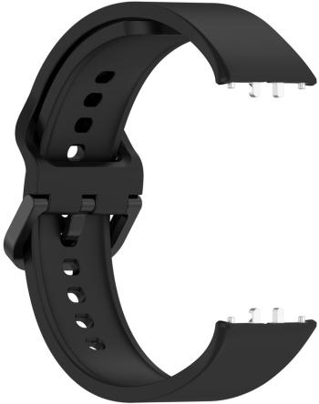 4wrist Curea pentru Samsung Fit 3 - Silicone Band Black