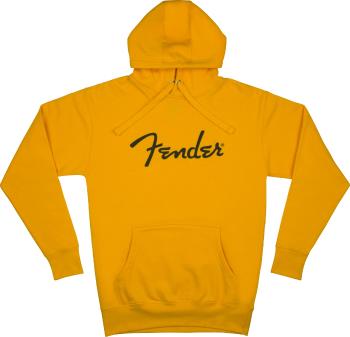 Fender Spaghetti Small Logo Zip Hoodie BSB L Black Logo