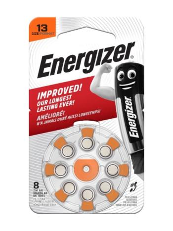 Energizer Zinc Air 13 baterie do naslouchadel 8 ks