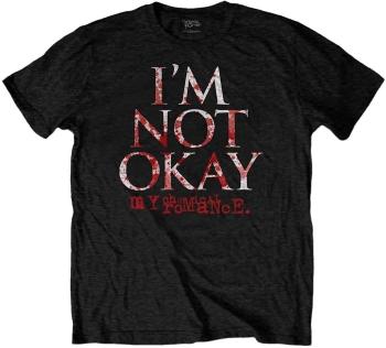 My Chemical Romance Tričko I'm Not Okay Unisex Black XL