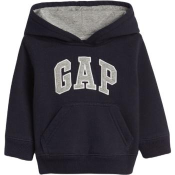 GAP LOGO Chlapecká mikina, tmavě modrá, velikost