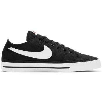 Nike COURT LEGACY CANVAS Pánské tenisky, černá, velikost 42