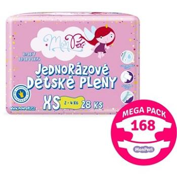 MonPeri Klasik Mega Pack vel. XS (168 ks)