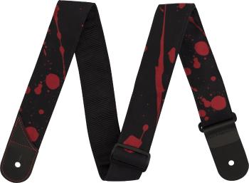 Jackson Splatter Strap, Black & Red