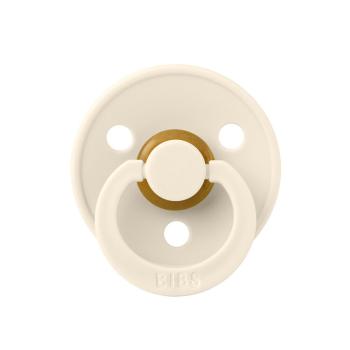 BIBS Dudlík z přírodního kaučuku Colour 1ks, velikost 2 - Ivory