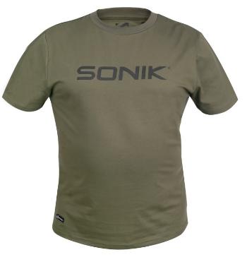 Sonik tričko raglan tee green - l