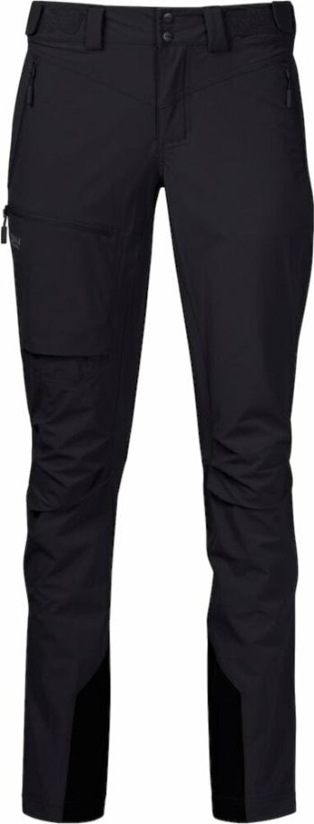 Bergans Breheimen Softshell Women Black/Solid Charcoal L Outdoorové nohavice