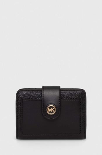 Peněženka MICHAEL Michael Kors černá barva, 32H3G0KD5L