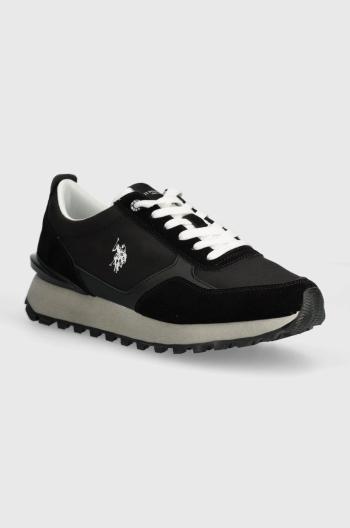 Sneakers boty U.S. Polo Assn. JASPER černá barva, JASPER001M 4HN1