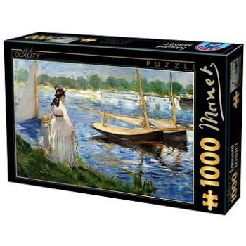 D-TOYS Puzzle Břehy Seiny v Argenteuil 1000 dílků (5947502873068)