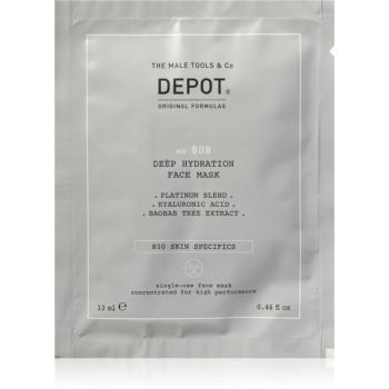 Depot No. 808 Deep Hydration Face Mask hloubkově hydratační maska pro muže 12x13 ml