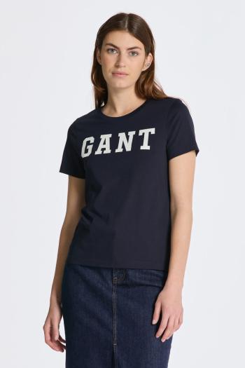 TRIČKO GANT REG GRAPHIC SS T-SHIRT EVENING BLUE