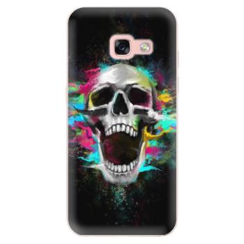 Odolné silikonové pouzdro iSaprio - Skull in Colors - Samsung Galaxy A3 2017