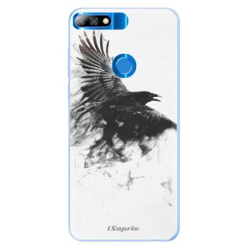 Silikonové pouzdro iSaprio - Dark Bird 01 - Huawei Y7 Prime 2018