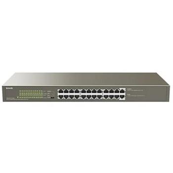 Tenda TEG1124P-24-250W PoE AT Gigabit Switch 225W, VLAN, Rackmount (TEG1124P-24-250W)