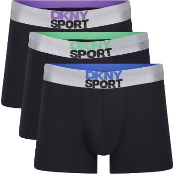 DKNY NORTH Pánské boxerky, černá, velikost