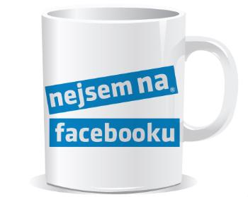 Hrnek Premium Nejsem na Facebooku