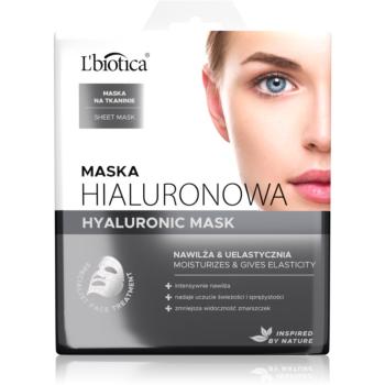 L’biotica Masks Hyaluronic Acid hidratáló és bőrpuhító arcmaszk 23 ml