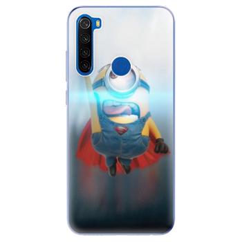 Odolné silikonové pouzdro iSaprio - Mimons Superman 02 - Xiaomi Redmi Note 8T