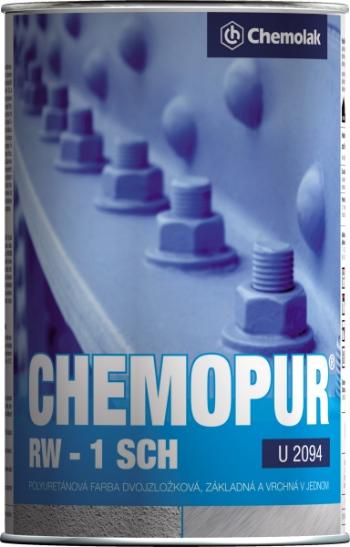 CHEMOPUR RW U 2094 - Polyuretánová dvojzložková polomatná farba (zákazkové miešanie) RAL 3017 - ružová 8 L