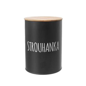 ORION Dóza plech/bambus pr. 11 cm Strouhanka BLACK (153678)