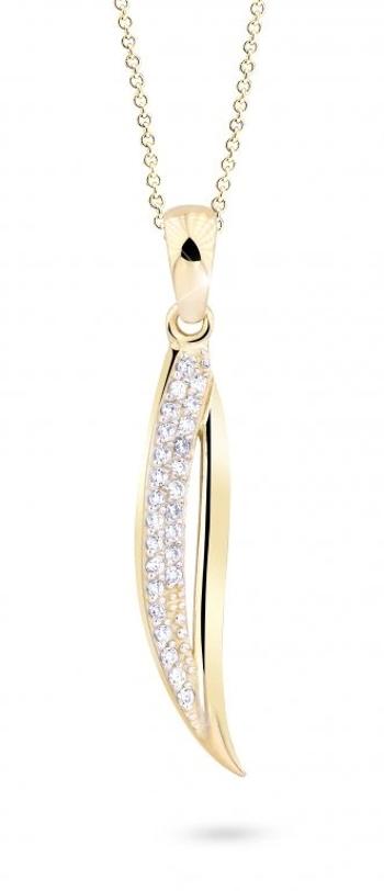 Cutie Diamonds Elegantní přívěsek ze žlutého zlata s diamanty DZ8047-40-00-X-1
